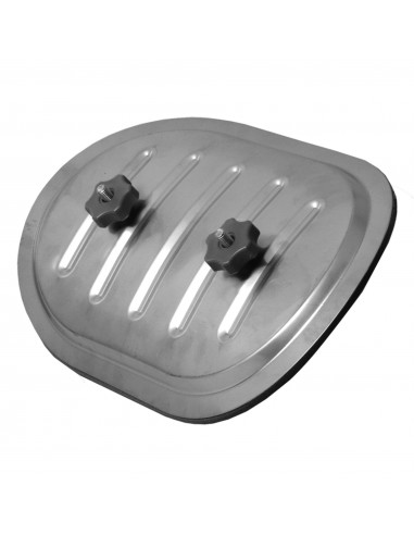 Trappe de visite pour conduit en acier galvanisé de type CMS D 125 mm TV-125 S&P UNELVENT 865286