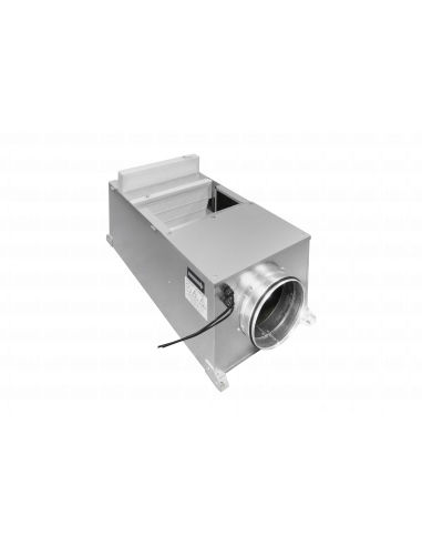 Caisson de ventilation tertiaire filtrant F7+F9 400 m3/h D160 mm mono. 230V UVF-400/160 F7+F9 ECOWATT S&P UNELVENT 240901