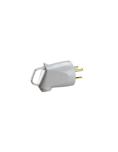 Fiche 2P+T 32A 400V~ grise Plexo LEGRAND 055852