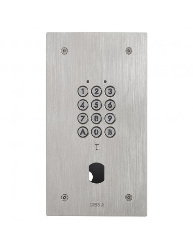 Badge HEXACT type porte clé Noir HECV2N AIPHONE 120191
