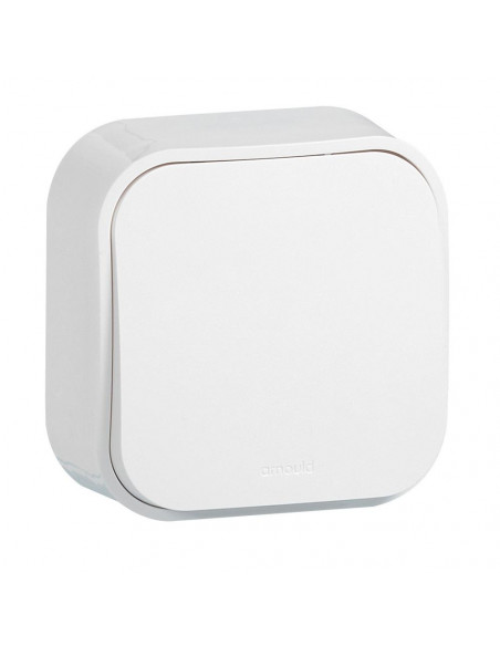 Interrupteur ou va-et-vient saillie Profil Eco blanc ARNOULD 54200