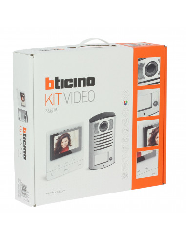 Kit villa visiophone Classe 100 Basique pour villa BTICINO BT364618