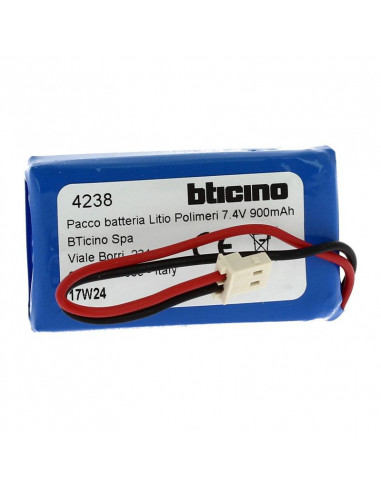 Batterie pour sirène intérieure référence BT4216 pour alarme intrusion MyHOME_Up BTICINO BT4238