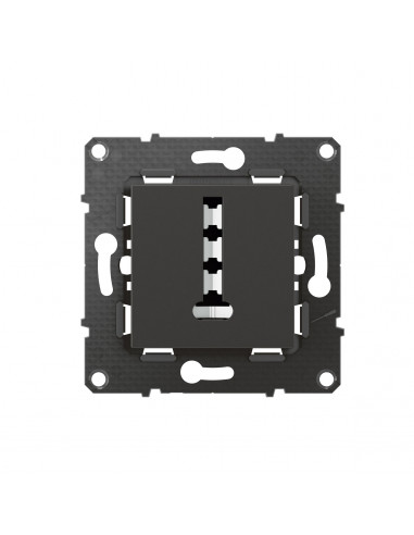 Prise téléphone 8 contacts en T Altège finition Nuit BTICINO BTAL44SD