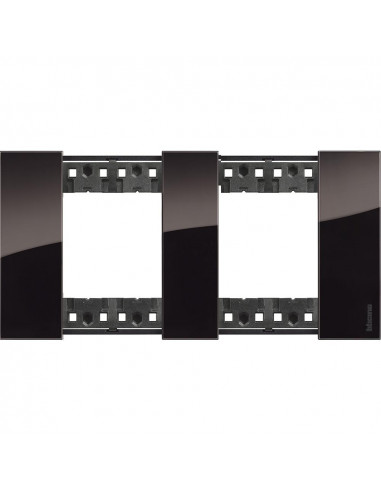 Living Now plaque nuit 2X2 modules 71V BTICINO BTKA4802M2DG