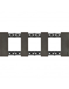 Living Now plaque acier space 3X2 modules 71V BTICINO BTKA4802M3NG