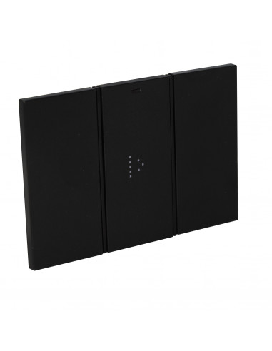 LIVINGNOW TOUCHE TACTILE MULTIFONCTION NOIRE POUR DALLE ELECTRIQUE MYHOMEUP BTICINO BTKG8011