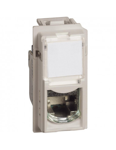 Living Now prise RJ45 FTP CAT6 sable BTICINO BTKM4279C6F