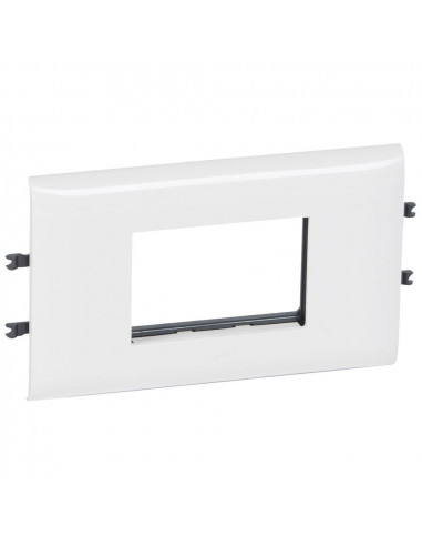 Support prog. Mosaic 3 modules couvercle 85 Blanc LEGRAND 010993