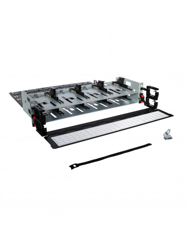 Panneau modulaire 19pouces LCS³ à équiper de 4 supports pour cassette slim 2U LEGRAND 032176
