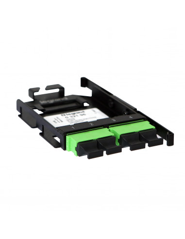 Adaptateur MPO compatible MTP Très Haute Densité 4 MTP monomode -key up/key down LEGRAND 032196