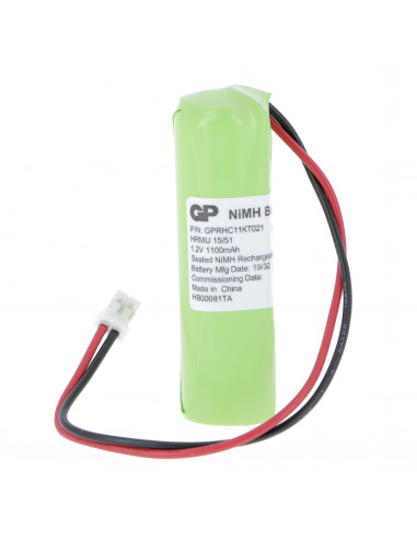 Batterie Ni-Mh 1,2 V 1,1 Ah d'accumulateurs BAES Adressable et SATI Connecté LEGRAND 061080