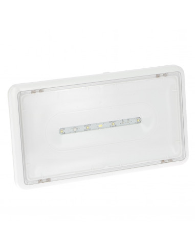 LSC d'évacuation saillie à LEDs 45lm IP43 IK07 plastique tension 24V LEGRAND 062815