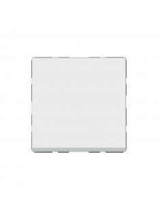 Interrupteur ou va-et-vient 10AX 250V~ Mosaic Easy-Led 2 modules blanc LEGRAND 077011L