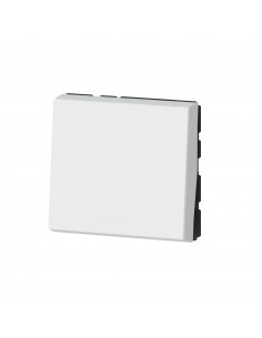 Interrupteur ou va-et-vient 10AX 250V~ Mosaic Easy-Led 2 modules blanc LEGRAND 077011L 2