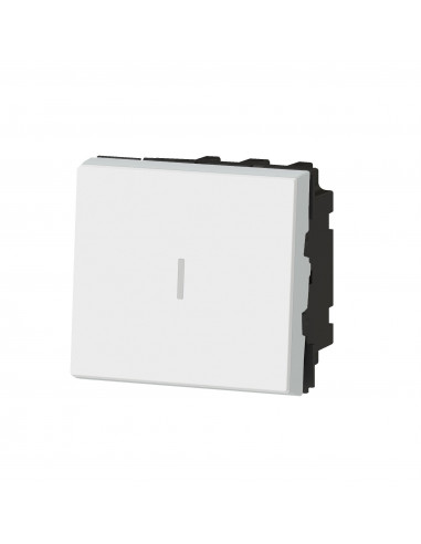 Permutateur 10AX 250V~ Mosaic 2 modules blanc LEGRAND 077021L
