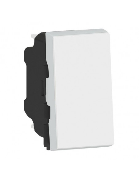 Poussoir ou poussoir inverseur Mosaic Easy-Led 6A 250V~ 1 module blanc LEGRAND 077030L