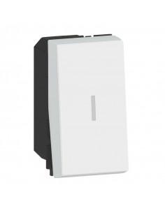 Interrupteur ou va-et-vient 20AX 250V~ Mosaic 1 module blanc LEGRAND 077060L