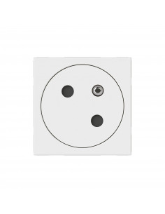 Prise de courant 2P+T Surface Mosaic Link raccordement latéral 2 modules blanc LEGRAND 077145L