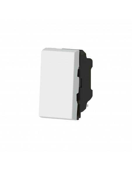 Interrupteur/va-et-vient 10AX 250V~ Mosaic Easy-Led 1 module blanc antimicrobien LEGRAND 078710L