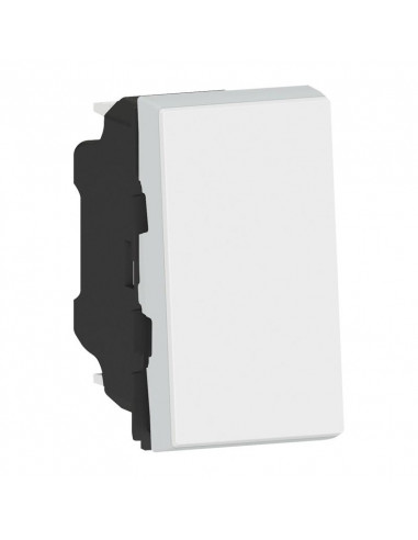 Poussoir/poussoir inverseur Mosaic Easy-Led 6A 250V~ 1 mod blanc antimicrobien LEGRAND 078714L