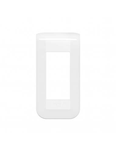 Plaque de finition Mosaic pour 1 module blanc LEGRAND 078801L