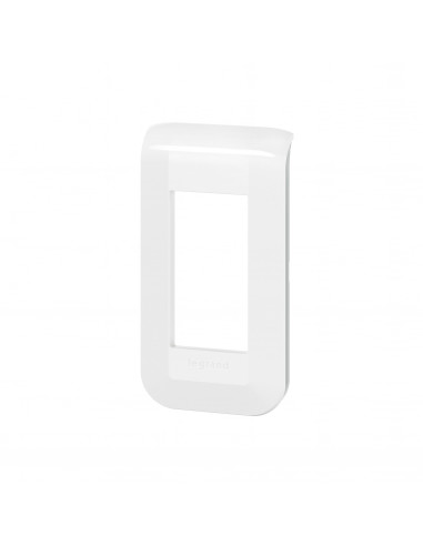 Plaque de finition Mosaic pour 1 module blanc LEGRAND 078801L