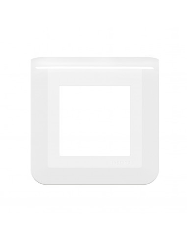 Plaque de finition Mosaic pour 2 modules blanc LEGRAND 078802L