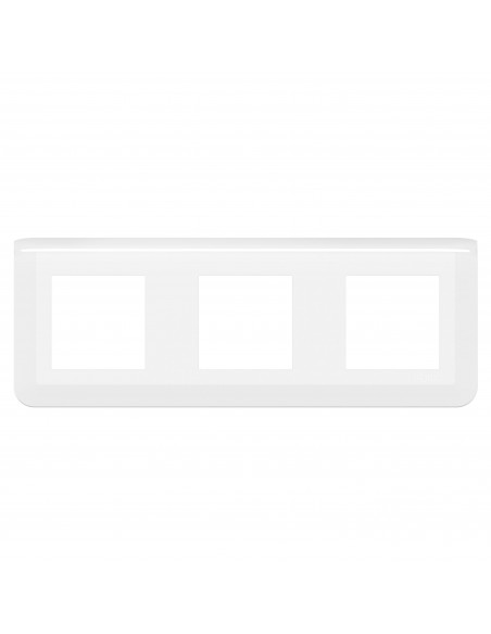 Plaque de finition horizontale Mosaic pour 3x2 modules blanc LEGRAND 078806L/277806L