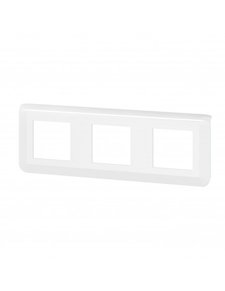 Plaque de finition horizontale Mosaic pour 3x2 modules blanc LEGRAND 078806L/277806L
