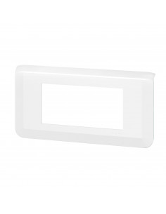 Plaque de finition horizontale Mosaic pour 4 modules blanc LEGRAND 078814L 2