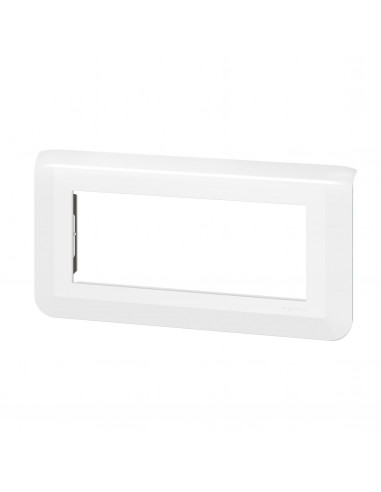Plaque de finition horizontale Mosaic pour 5 modules blanc LEGRAND 078815L