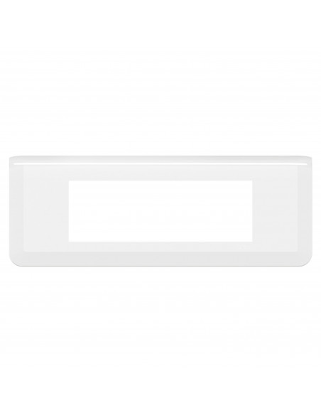 Plaque de finition horizontale Mosaic pour 6 modules blanc LEGRAND 078816L