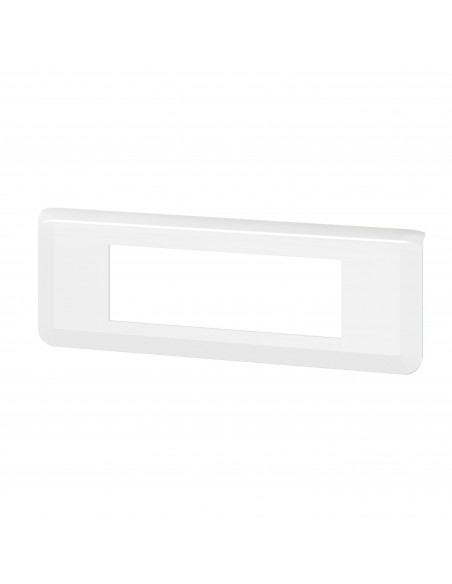 Plaque de finition horizontale Mosaic pour 6 modules blanc LEGRAND 078816L