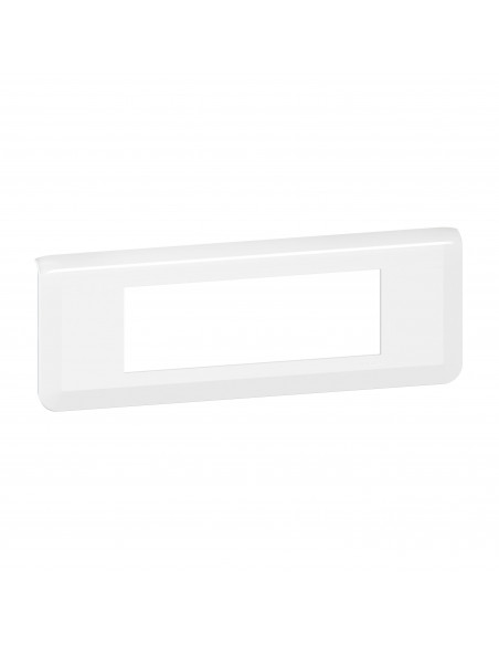 Plaque de finition horizontale Mosaic pour 6 modules blanc LEGRAND 078816L
