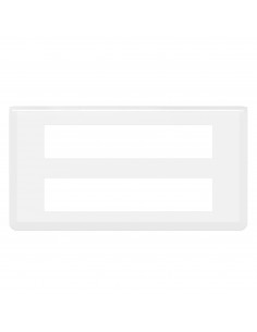 Plaque de finition Mosaic pour 2x10 modules blanc LEGRAND 078828L