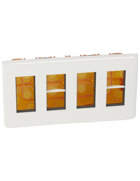 Kit poste de travail encastré Mosaic pour 4x4 modules LEGRAND 078874L