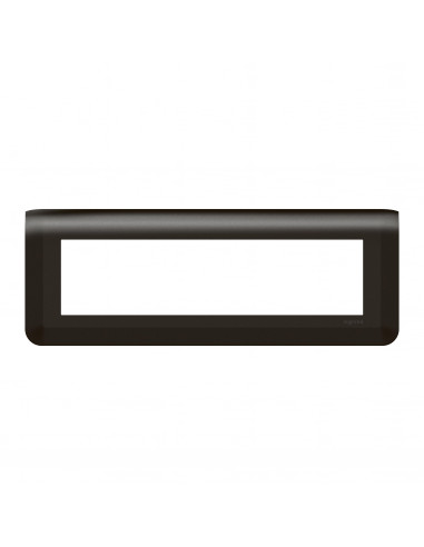 Plaque de finition horizontale Mosaic pour 8 modules noir mat LEGRAND 079058L