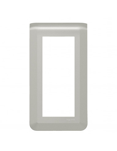 Plaque de finition verticale Mosaic pour 5 modules alu LEGRAND 079325L