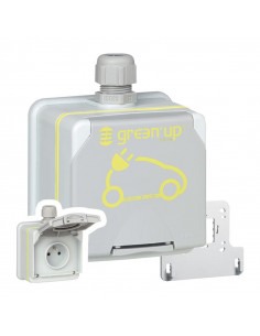 Prise de recharge pour VE Green'up Access IP66 IK08 -Fixation saillie Modes 1 ou 2 16A 230V LEGRAND 090471 2