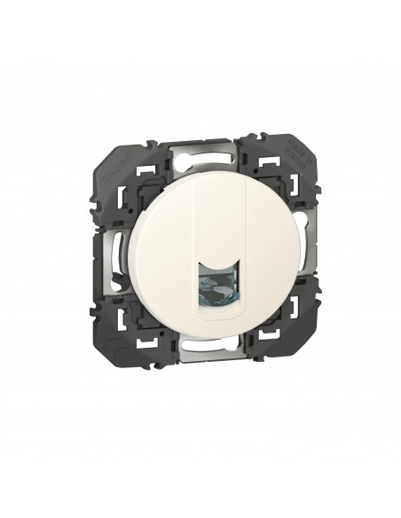 Prise RJ45 cat6 STP blindée dooxie finition blanc sachet LEGRAND 095225