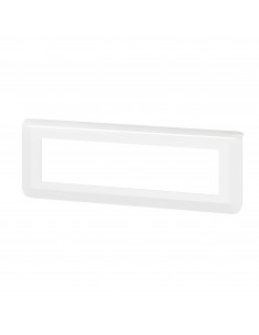 Plaque Mosaic 8 modules montage horizontal blanc LEGRAND 200947 2