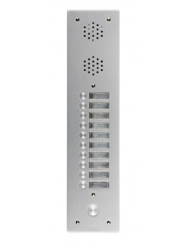 Plaque Av Alu 6Mm 1R 10Bp URMET 7771/10
