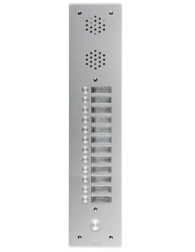 Plaque Av 6Mm 1R 12Bp URMET 7771/12