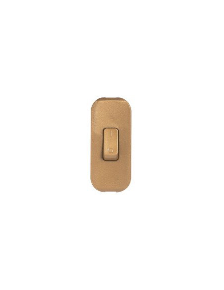 INTERRUPTEUR BIPOLAIRE 2A 250V VIEIL OR LEGRAND 040193
