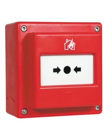 Alarme incendie Déclencheur manuel étanche à membrane déformable KAUFEL 535211