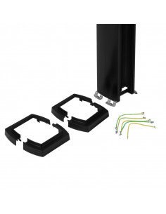 Colonne universelle 2 compartiments - Hauteur 2.67m - Noir LEGRAND 653132 2