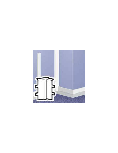 Angle intérieur variable pour moulure DLPlus 75x20mm blanc LEGRAND 030301