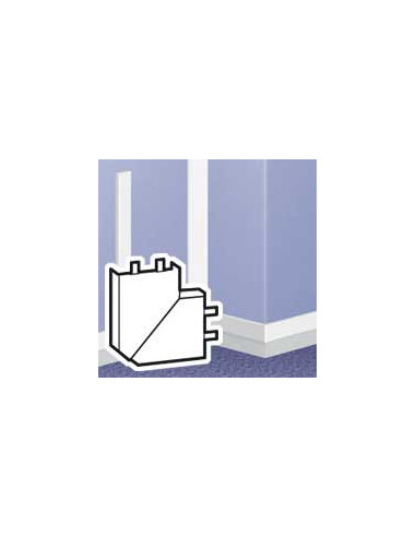 Angle plat variable pour moulure DLPlus 60x20mm blanc LEGRAND 030293