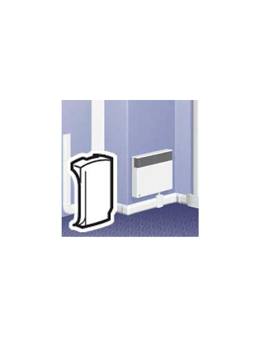 Embout sabot pour plinthe DLPlus hauteur 20mm blanc LEGRAND 033664